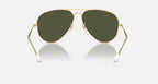 RAY-BAN OLD AVIATOR Arista Gold & Green Pilot Sunglasses For Unisex XXL