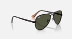 Ray-Ban Aviator  MAX Black & Green Sunglasses-Size 62