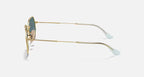 RAY-BAN OCTAGONAL CLASSIC Arista Gold & Blue Gradient Irregular Sunglasses For Unisex L