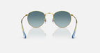 RAY-BAN ROUND METAL Gold & Blue Round Sunglasses For Unisex S