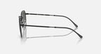 RAY-BAN JIM Black & Grey Irregular Sunglasses For Unisex L