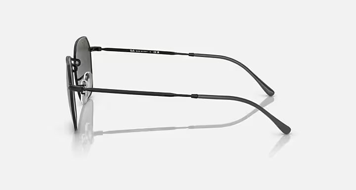 RAY-BAN JIM Black & Grey Irregular Sunglasses For Unisex L