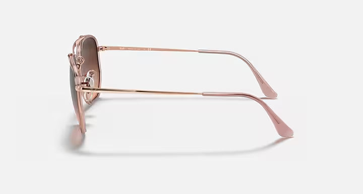 RAY-BAN MARSHAL II Copper & Pink/Brown Gradient Sunglasses, size 52