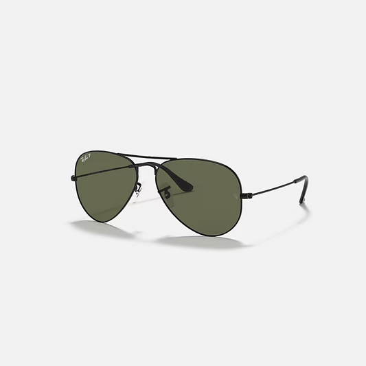 RAY-BAN Green  Aviator Sunglasses-Size 62