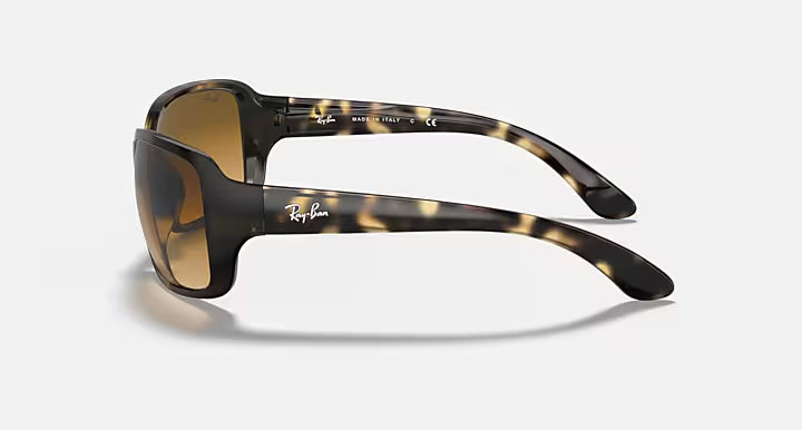 RAY-BAN RB4068 Light Havana & Light Brown Gradient  Square Sunglasses For Women M