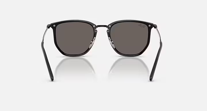 RAY-BAN RB4451 Black & Dark Grey Irregular Sunglasses For Unisex XXL