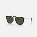 RAY-BAN RB4451 Black & Green Irregular Sunglasses For Unisex XXL