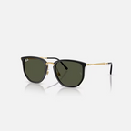 RAY-BAN RB4451 Black & Green Irregular Sunglasses For Unisex XXL