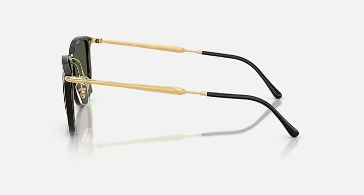 RAY-BAN RB4451 Black & Green Irregular Sunglasses For Unisex XXL