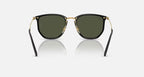 RAY-BAN RB4451 Black & Green Irregular Sunglasses For Unisex XXL