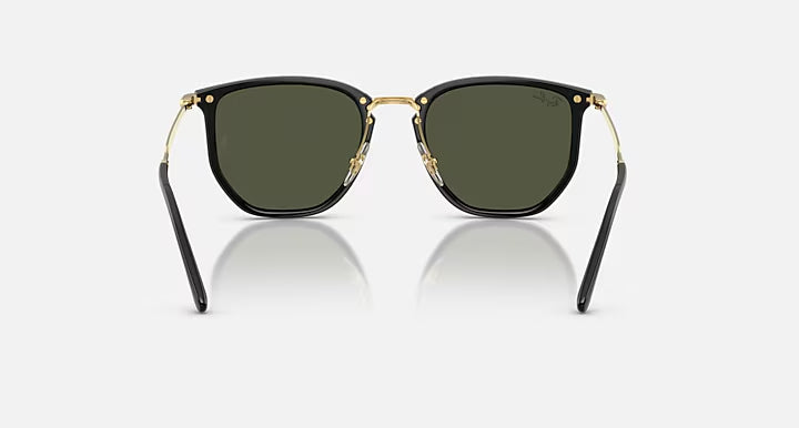 RAY-BAN RB4451 Black & Green Irregular Sunglasses For Unisex L