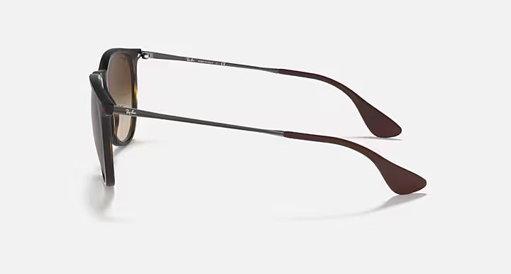 RAY-BAN ERIKA CLASSIC Rubber Havana & Brown Phantos Sunglasses For Women M