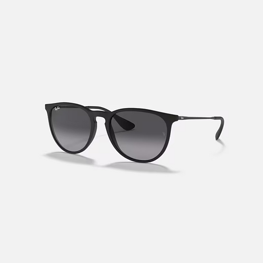 RAY-BAN ERIKA CLASSIC Rubber Black & Grey Gradient Phantos Sunglasses For Women M