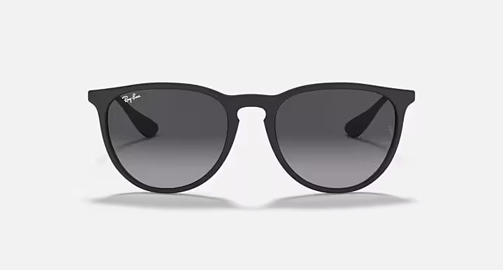 RAY-BAN ERIKA CLASSIC Rubber Black & Grey Gradient Phantos Sunglasses For Women M