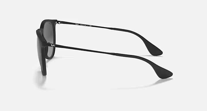 RAY-BAN ERIKA CLASSIC Rubber Black & Grey Gradient Phantos Sunglasses For Women M