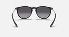 RAY-BAN ERIKA CLASSIC Rubber Black & Grey Gradient Phantos Sunglasses For Women M