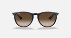 RAY-BAN ERIKA CLASSIC Blue & Brown Gradient Phantos Sunglasses For Women M