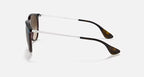 RAY-BAN ERIKA CLASSIC Blue & Brown Gradient Phantos Sunglasses For Women M