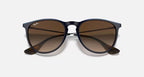 RAY-BAN ERIKA CLASSIC Blue & Brown Gradient Phantos Sunglasses For Women M