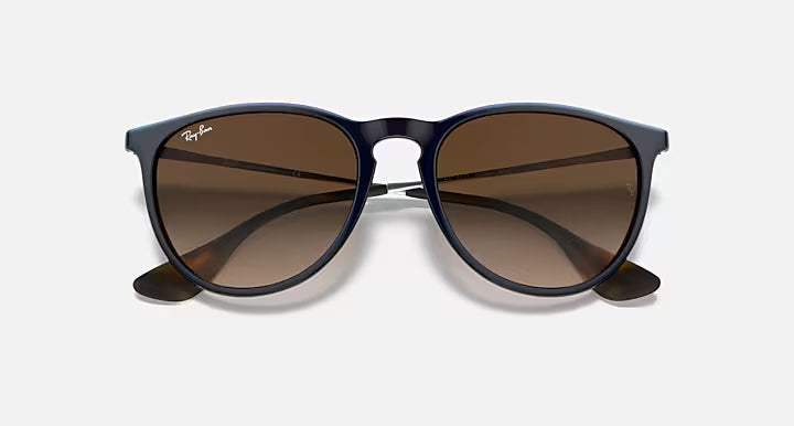 RAY-BAN ERIKA CLASSIC Blue & Brown Gradient Phantos Sunglasses For Women M