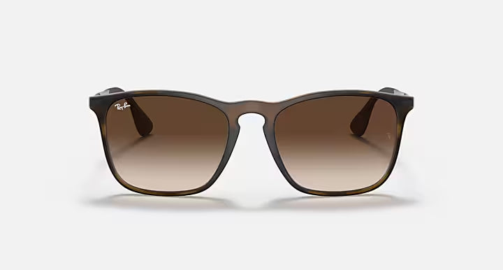 RAY-BAN CHRIS Havana & Brown Gradient Square Sunglasses For Men M