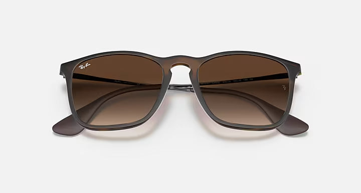 RAY-BAN CHRIS Havana & Brown Gradient Square Sunglasses For Men M