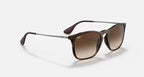 RAY-BAN CHRIS Havana & Brown Gradient Square Sunglasses For Men M
