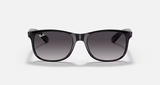 RAY-BAN ANDY Black & Grey Gradient Square Sunglasses For Men M