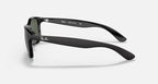 RAY-BAN ANDY Black & Green Square Sunglasses For Men M