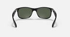 RAY-BAN ANDY Black & Green Square Sunglasses For Men M