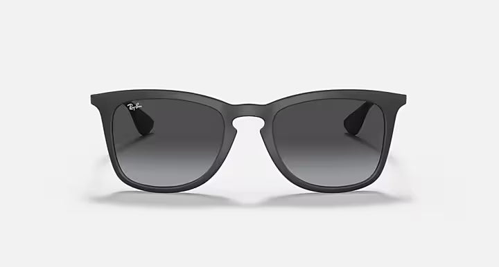 RAY-BAN RB4221 Rubber Black & Grey Gradient Square Sunglasses For Unisex S