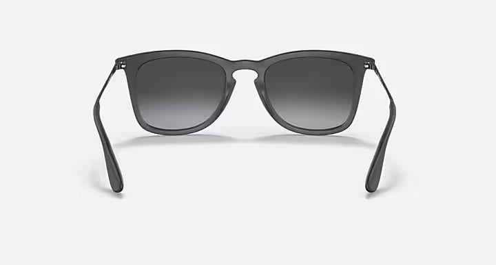 RAY-BAN RB4221 Rubber Black & Grey Gradient Square Sunglasses For Unisex S