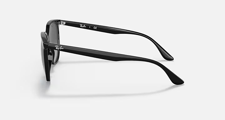 RAY-BAN RB4378 Black & Grey Gradient Square Sunglasses For Women S
