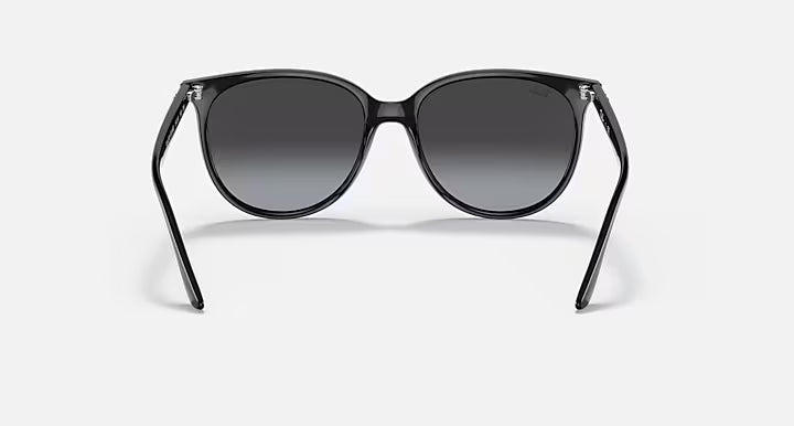RAY-BAN RB4378 Black & Grey Gradient Square Sunglasses For Women S