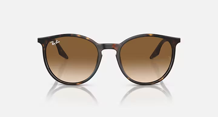 RAY-BAN RB2204 Havana & Light Brown Phantos Sunglasses For Unisex L