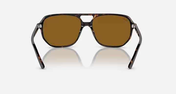 RAY-BAN BILL ONE Havana & Brown Irregular Sunglasses For Unisex M