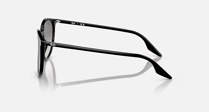 RAY-BAN RB2204 Black & Light Grey Phantos Sunglasses For Unisex L