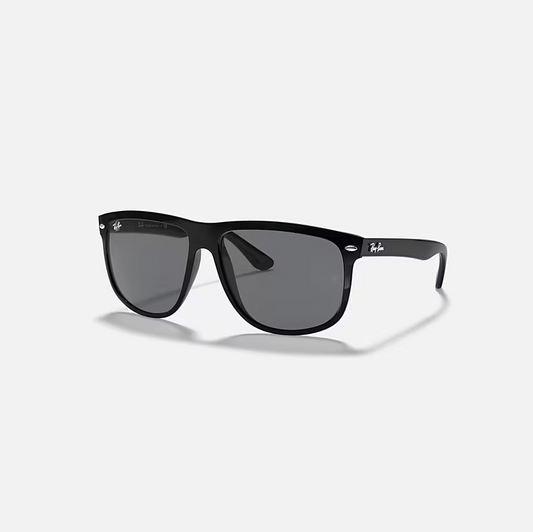RAY-BAN BOYFRIEND Black & Grey Square Sunglasses For Men S