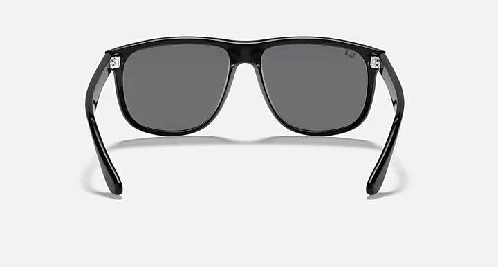 RAY-BAN BOYFRIEND Black & Grey Square Sunglasses For Men S