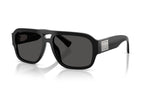 DOLCE & GABBANA DG4506 Black & Dark Grey Pilot Sunglasses For Men XXL