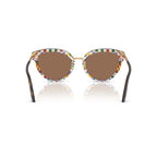 D&G DG4492 321713 نظارة شمسية هافانا/بني فراشة مقاس 55