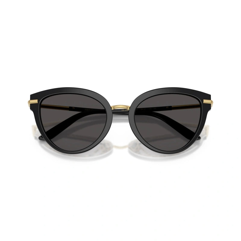 D&G DG4492 Black & Dark Grey Butterfly Sunglasses -Size 55