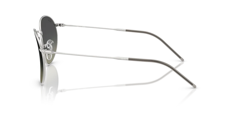 نظارة شمسية RAY-BAN ROUND REVERSE فضية فانتوس للجنسين مقاس L