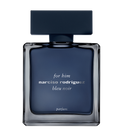 Narciso Rodriguez bleu noir parfum bottle on a white background
