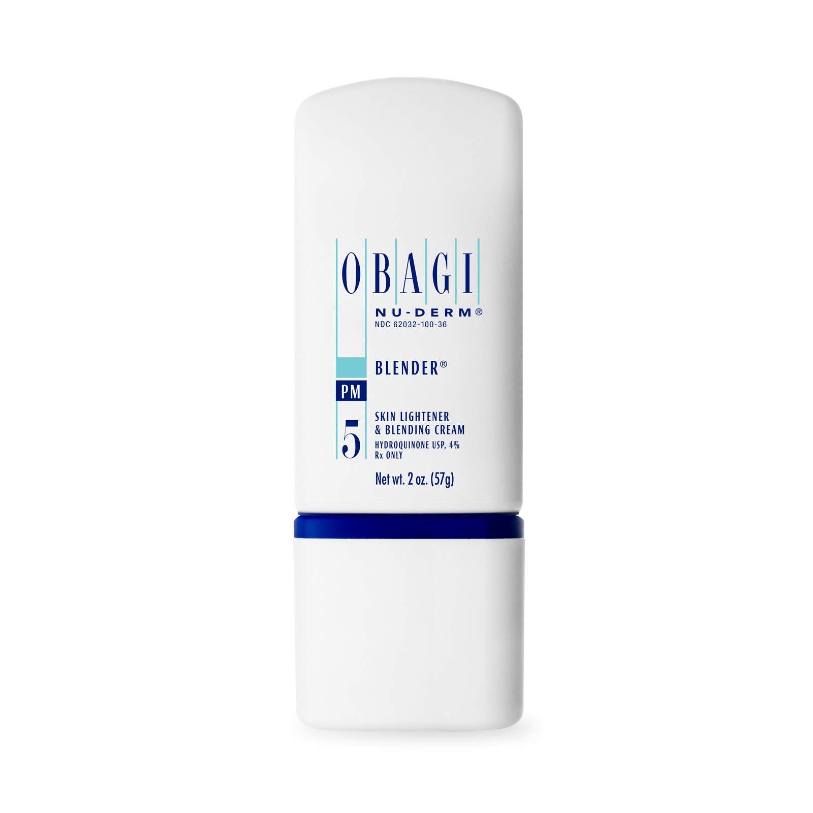 Obagi Nu-Derm Blender PM skincare product on a white background