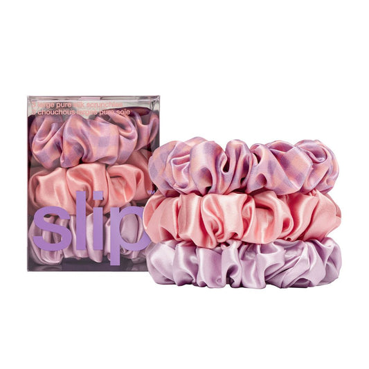 LARGE SCRUNCHIES - SET OF 3 - BELLEFLOWER
