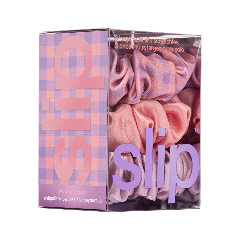 LARGE SCRUNCHIES - SET OF 3 - BELLEFLOWER