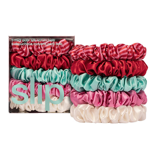 MIDI SCRUNCHIES - SET OF 5 GELATI