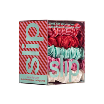 MIDI SCRUNCHIES - SET OF 5 GELATI