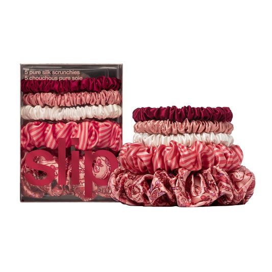 HARRIET SCRUNCHIES SET OF 5 MOTHER'S DAY COLLECTION